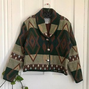 Vintage Woven Western Jacket